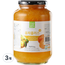 초록원 유자플러스감귤차, 2kg, 1개입, 3개