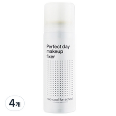 투쿨포스쿨 퍼펙트데이 메이크업픽서, 50ml, 4개