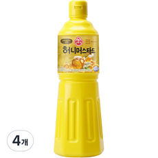 오뚜기 허니 머스타드, 1.05kg, 4개