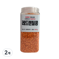 대한농산 통에담은 레드렌틸콩, 800g, 2개