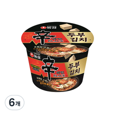 신라면 블랙 사발 두부김치 94g