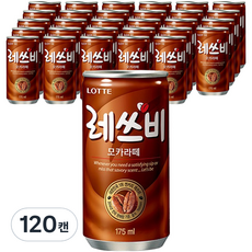 레쓰비 모카라떼, 175ml, 120개