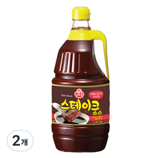 오뚜기 스테이크 소스, 2.1kg, 2개