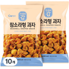 청우 참소라형 과자, 120g, 10개