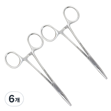 의료용 포셉 겸자 직선 12.5cm, 6개
