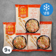 한품 새우삼선볶음밥(냉동), 300g, 9개