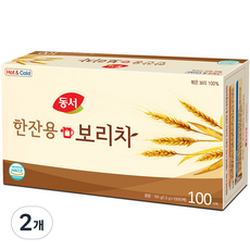 동서 한잔용 보리차, 1.5g, 100개입, 2개