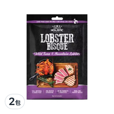 ABSOLUTE HOLISTIC 肉泥 5條, 鮪魚+龍蝦, 60g, 2包