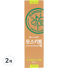 모스키토액 이카리딘 라벤더향, 60ml, 2개