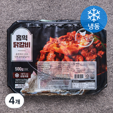 홍익닭갈비 (냉동), 500g, 4개