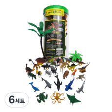 재미존 신비한 동물나라 피규어 35종 세트, 6세트
