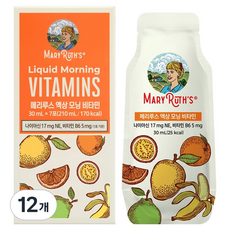 메리루스 액상 모닝 비타민 7p, 210ml, 12개