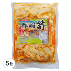 埔里農會 香嫩筍筍片, 600g, 台灣產, 5包