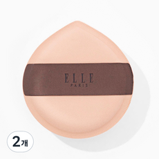 ELLE PARIS BIG 팡팡퍼프 + 휴대용 케이스 증정, 2개, 무향