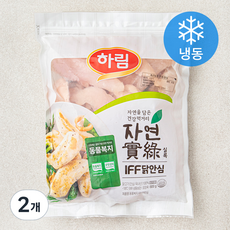 하림 자연실록 동물복지 인증 IFF 닭안심 (냉동), 800g, 2개