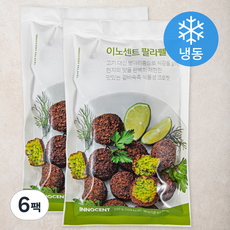 인테이크 이노센트 팔라펠 (냉동), 220g, 6팩