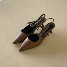 스틸레토슬링백힐