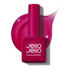 Jello Jello 透色系列 彩色美甲凝膠, U-15 Vintage wine, 濃郁紅葡酒色, 需搭配光療燈使用, JJ-15 Vintage wine, 10ml, 1瓶