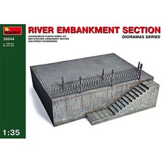 Miniart 河堤剖面塑料模型 1: 35 36044, 1個