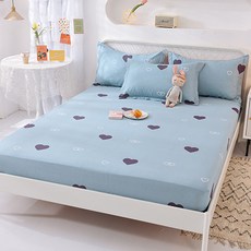 색다른 패턴의 포근한 침대시트 매트리스커버