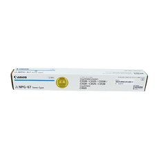 캐논 고품질 정품 토너 카트리지 NPG-67C, 파랑, 1개 파랑, 1개