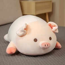 네이처타임즈 안고자는 돼지 인형, 혼합색상, 80cm