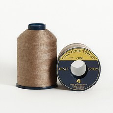 COTTONVILL 高級縫紉機線，45'S/2 色號 C006，1700公尺，2入, 2捲