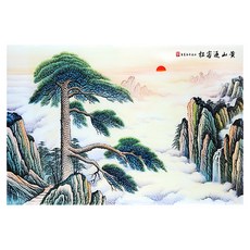 運氣進門的山東洋畫