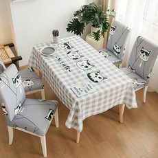 알럽홈 린넨 블렌딩 탁자 및 식탁보, 쏘큐트, 140 x 180 cm