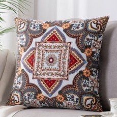 에스닉쿠션커버