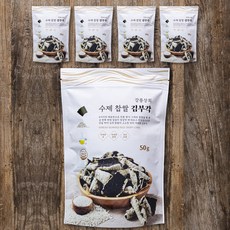 강릉상회 수제 찹쌀 김부각, 50g, 5입