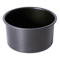 CHEFMADE 學廚 烘焙廚房系列 活底蛋糕模, 4吋不沾碳鋼, 直徑11.9公分, 高度7.5公分, 耐溫230度, 4吋, 1個