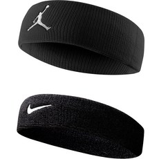 NIKE 髮帶組, 黑色, 1組