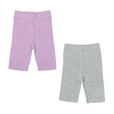 RAINBOW KIDS 孩童彩色5分褲 2入組