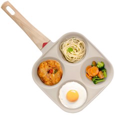 Le made 電磁爐適用四格雞蛋料理鍋, 36.5cm, 1個