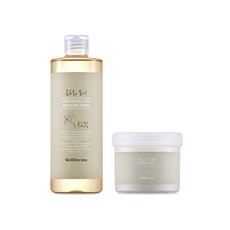 WellDerma 夢蝸 平衡化妝水+護理棉片 70入, 500ml, 1組