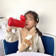 베베니즈 아동용 입체양 방울목도리