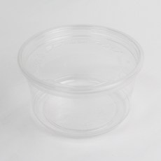아이엔피 SK 투명 원형 델리케이스 바디 25p + 평면 뚜껑 25p 세트 11.7 x 9 x 6 cm 360ml, 1세트 1세트