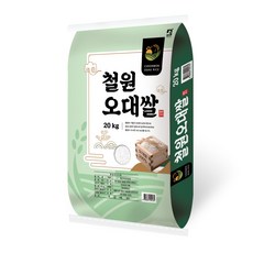 대한농산 23년햅쌀 철원오대쌀, 20kg, 1개