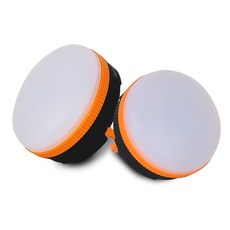 C99 3in1 차박 캠핑 휴대용 랜턴, 화이트, 2개