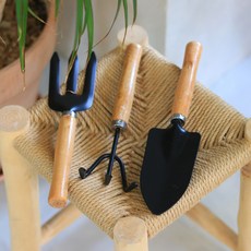 園藝工具 苗圃鏟+鉤子+叉鏟組, 1套