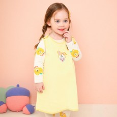 mollimelli 兒童款新柔軟兔子刷毛睡眠背心