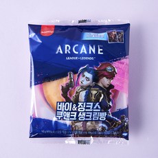 삼립 LOL 바이 & 징크스 쿠앤크 생크림빵, 1개