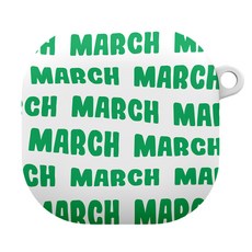 저스트포유 24 시그널 갤럭시 버즈라이브 하드 케이스, MARCH