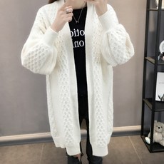 롱로브가디건