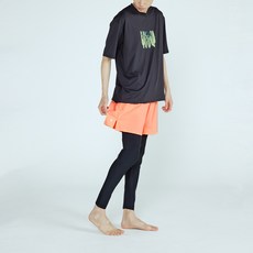 솔레일 남성용 제이스 반바지 일체형 9부 워터 레깅스