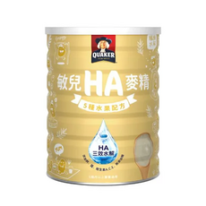 QUAKER 桂格 敏兒HA麥精 五種水果配方 6個月以上, 700g, 1罐