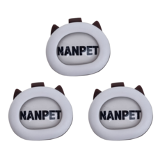 Nanpet寵物Elyseu髮夾, 3個