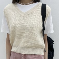 안다로미 버터앤 베스트 조끼