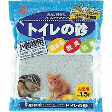 IRIS OHYAMA 愛麗思歐雅瑪 小動物用礦砂, 1.5L, 1入